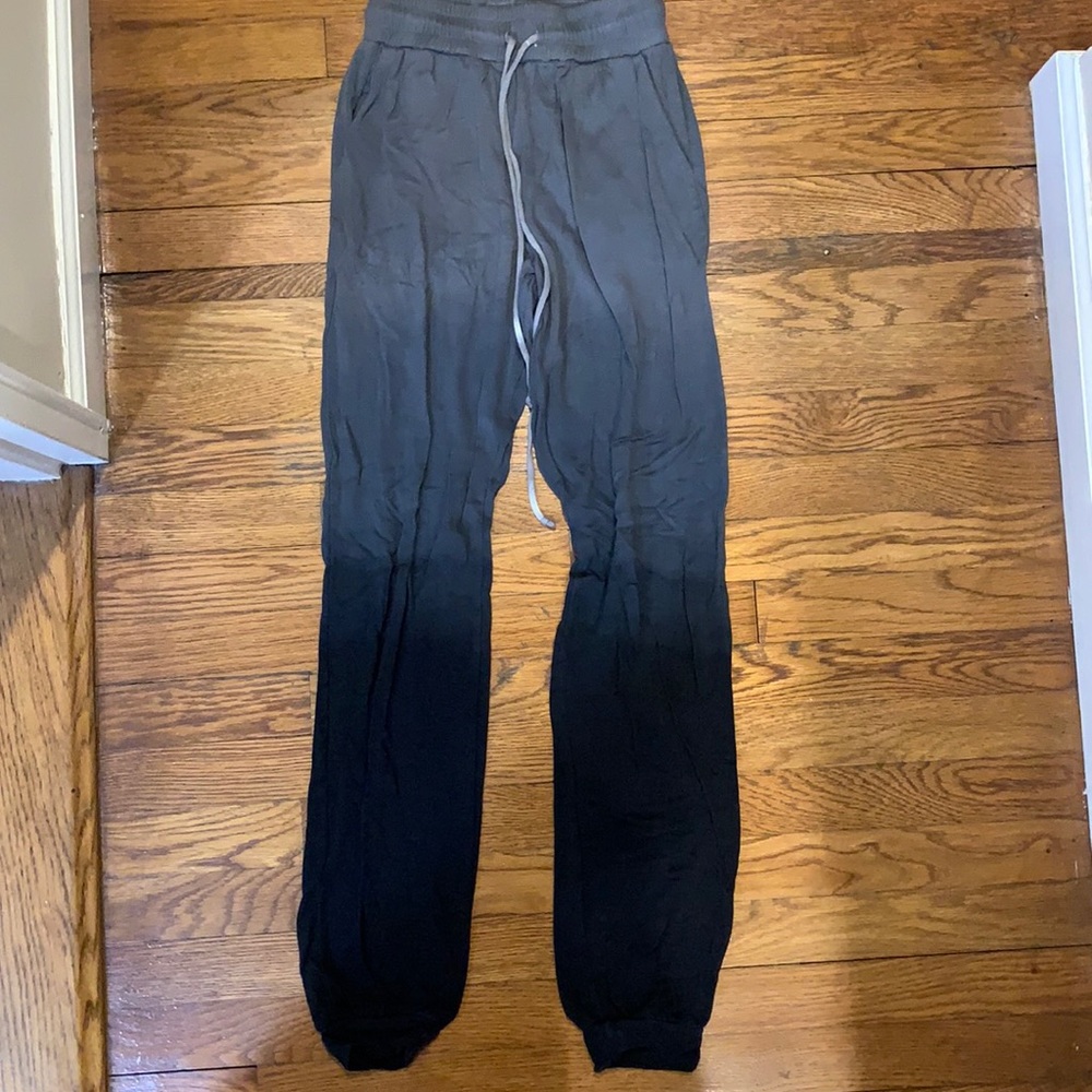 Grey ombré sweatpants